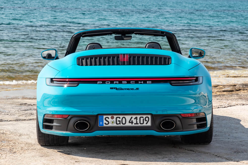 Versão Cabriolet do 911 Carrera S