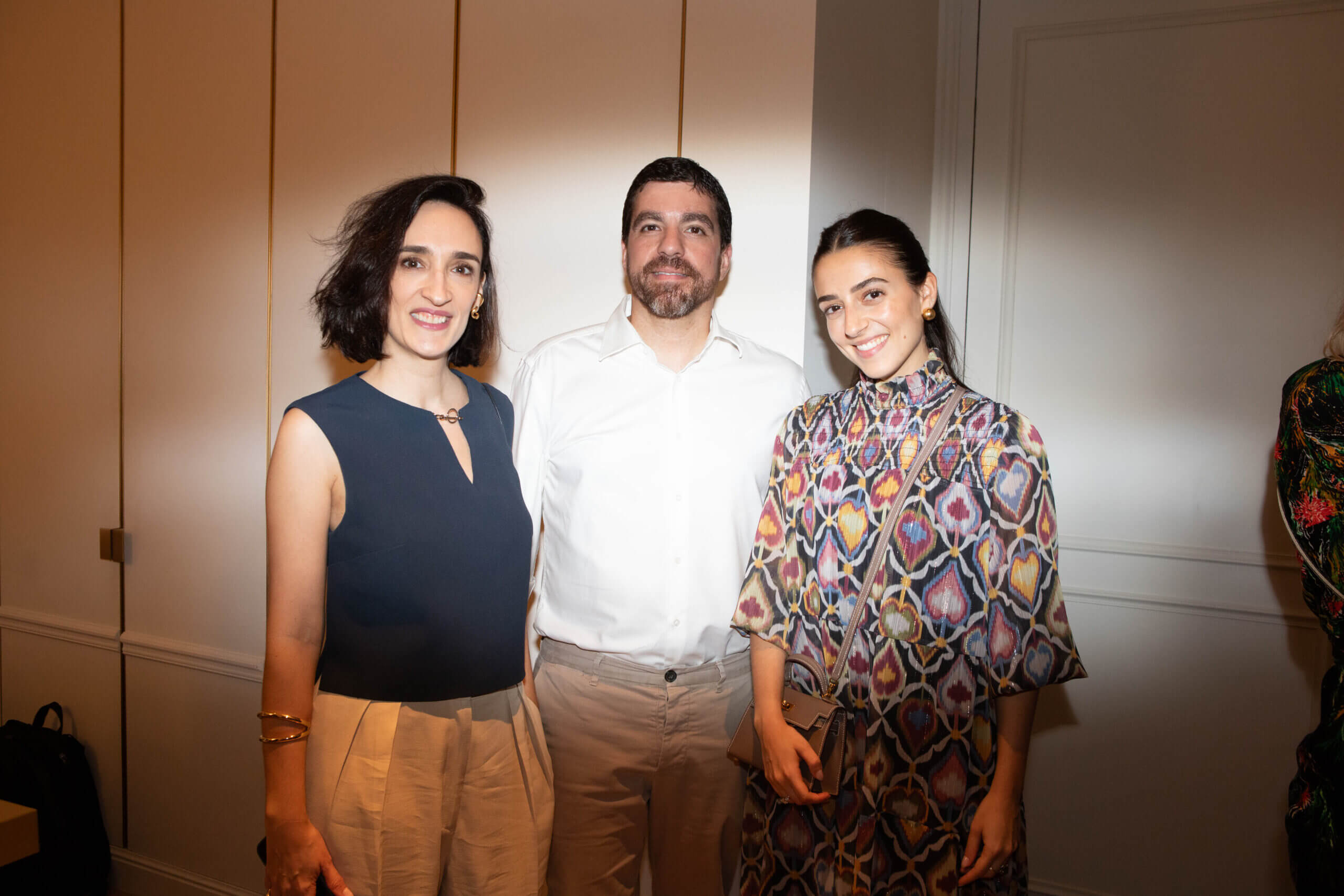 Maria Prata, Alexandre Biancamano e Carolina Najm - Lifestyle Mag by Resid at Samaritaine Paris